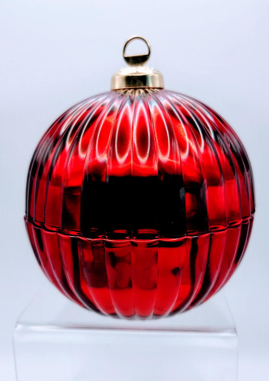 Luxury Glass Bauble Candle