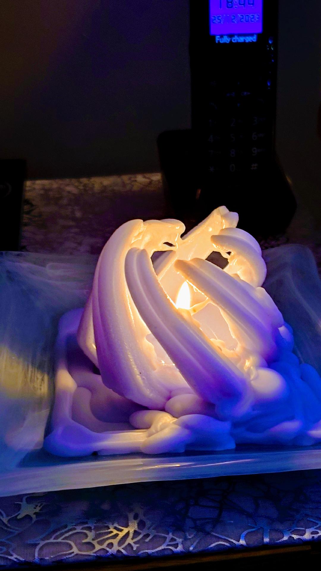 Spiral Christmas Tree Candle